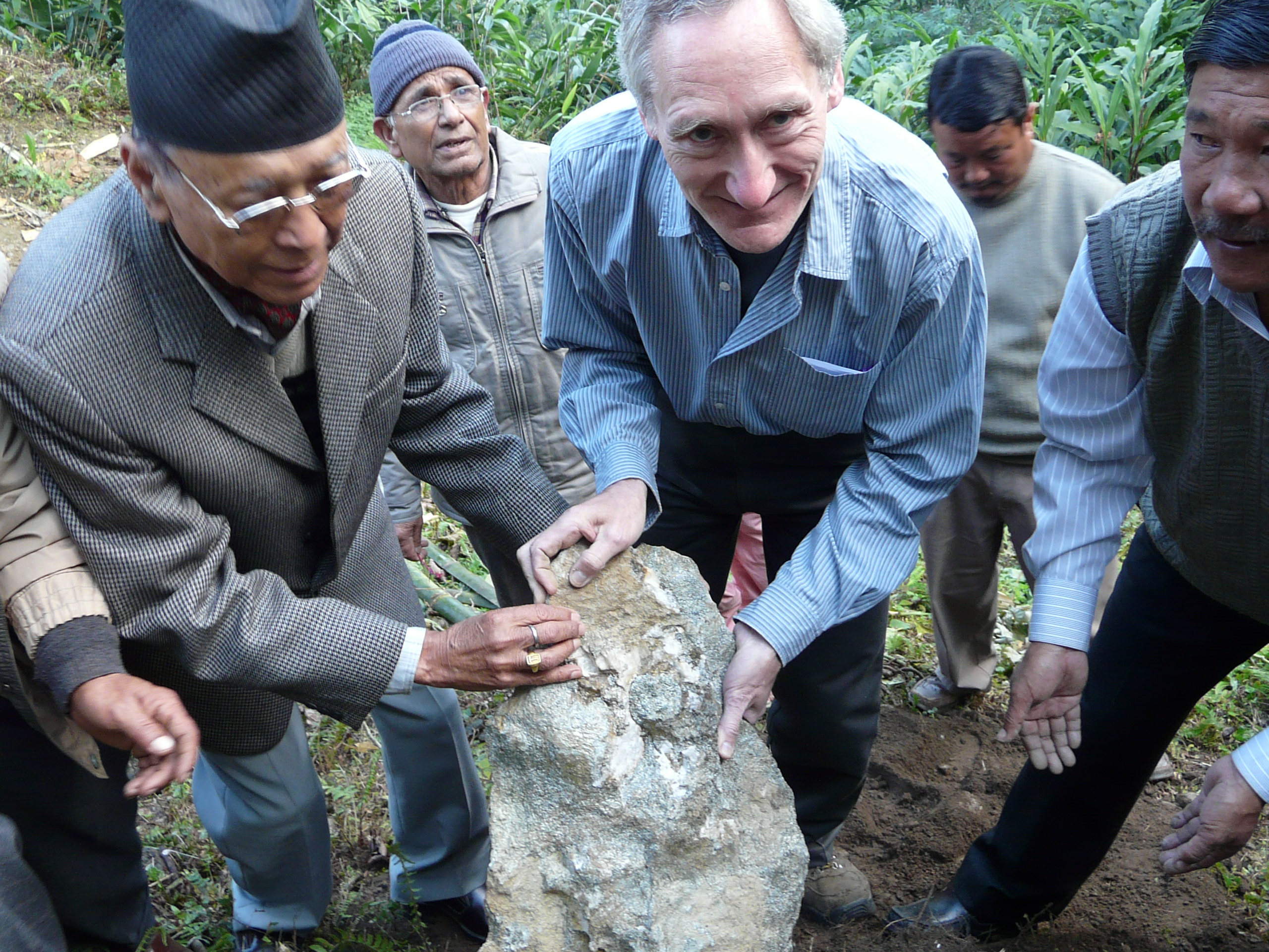 Laying the foundations of New Rise Academy in Kashyem