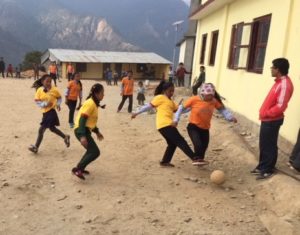 Playground football